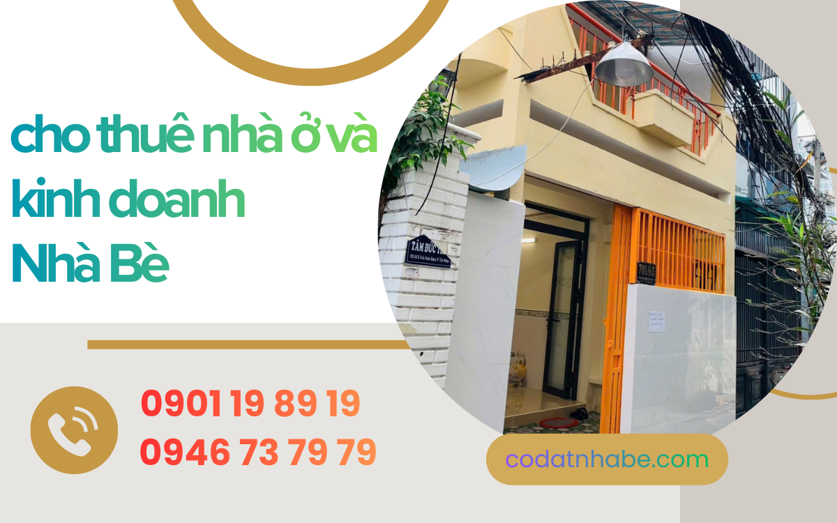 cho thuê nhà nguyên căn nhà bè