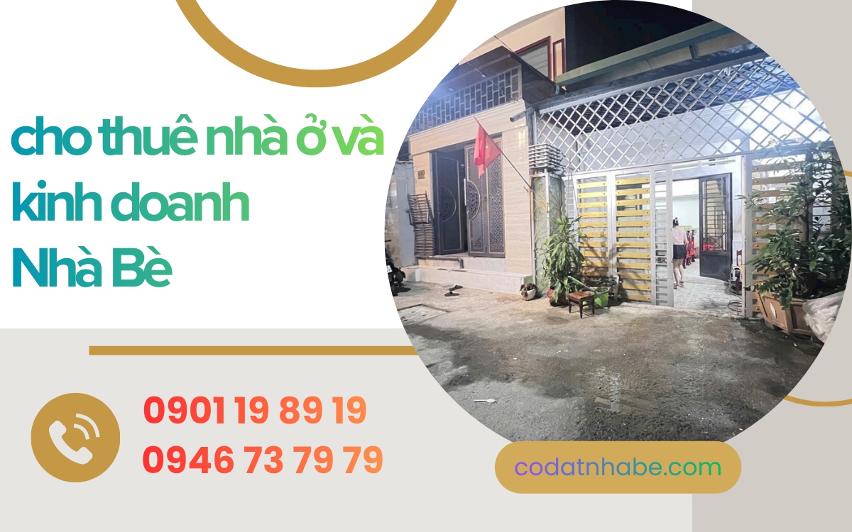 Cho thuê nhà ở tại Nhà Bè