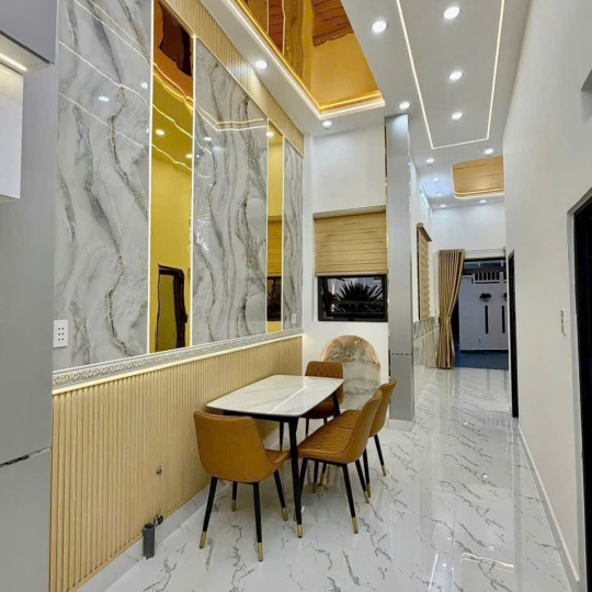 Bán Nhà trệt sân Vườn Sổ Hồng Riêng KDC Anh Tuấn N8